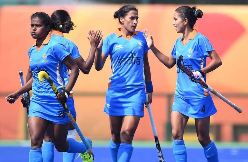 Indian women hockey team