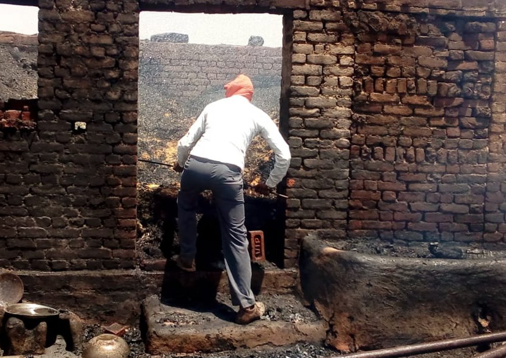 fire in panna