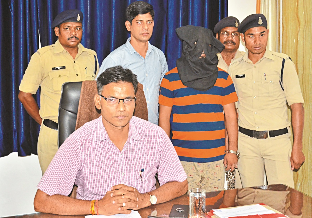 kidnapper arrested in Bihar by Bilaspur police