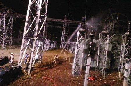 Electricity sub station