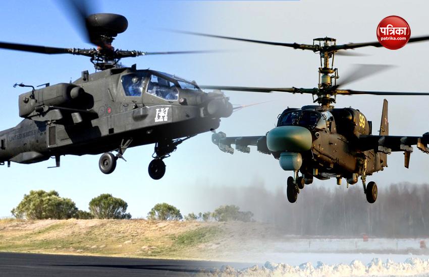 Boeing AH-64 Apache vs Kamov Ka-50 Alligator