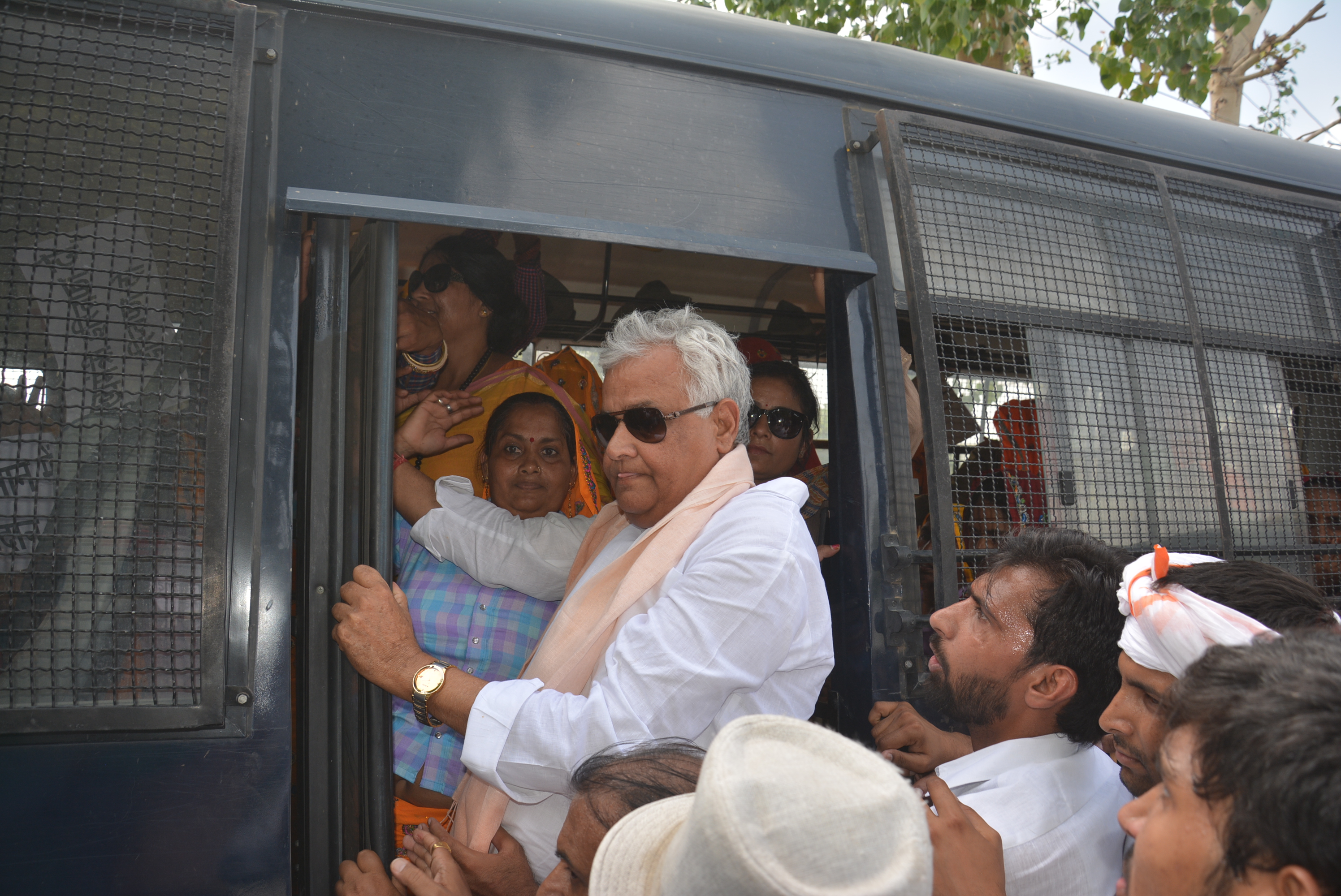 Thanagazi Gang Rape Case : Kirodi Lal Meena Protest In Alwar