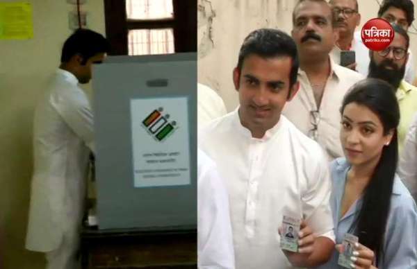 Gautam Gambhir voting