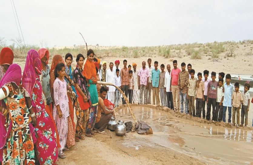 Water problem relief in Border village
