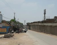 Highway's pavement turned into a store