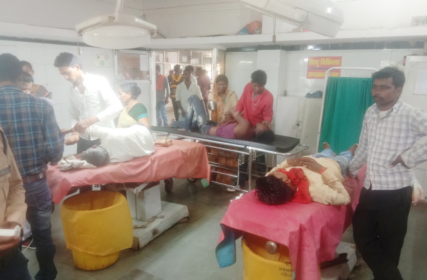 Negligence treatment of district hospital in Katni