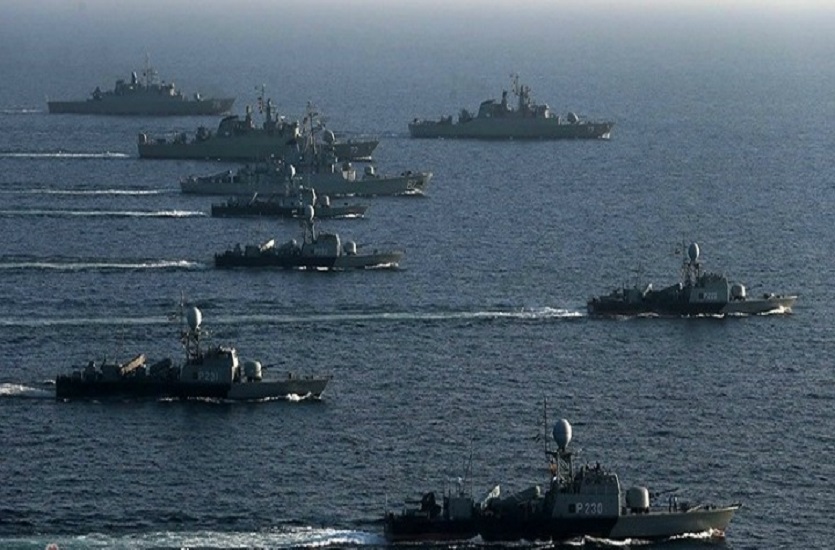 war ships in gulf