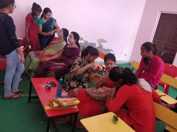 Teachings taught to women and girls for dance, henna, sewing, parlor a