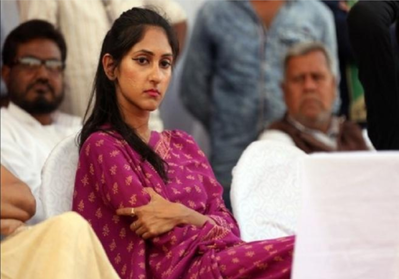 Congress MLA Rakesh Singh statement on Priyanka Gandhi