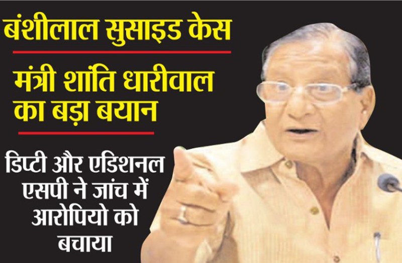 Banshi lal Suicide Case