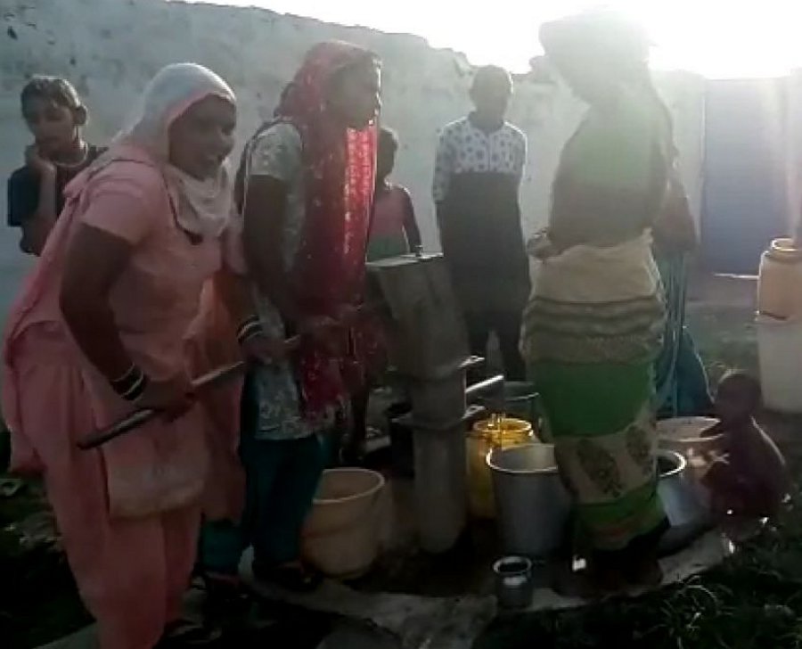 Water problem in rural areas of Singrauli district