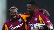 Dwayne Bravo and Kieron Pollard