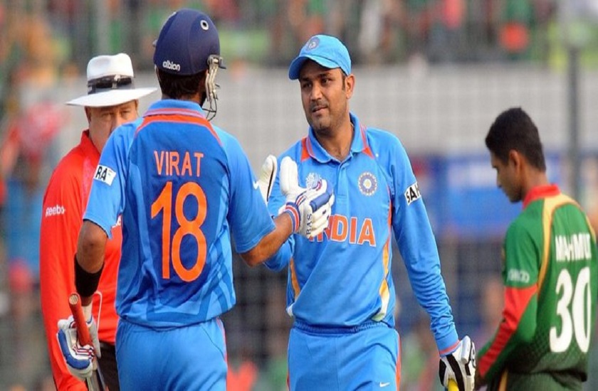 virat kohli and Virendra Sehwag