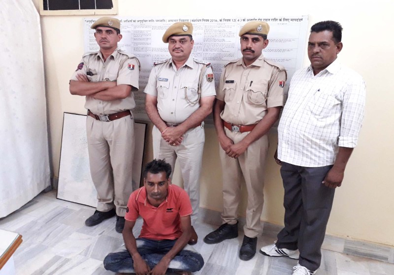 फलोदी. गिरफ्तार हत्या आरोपी