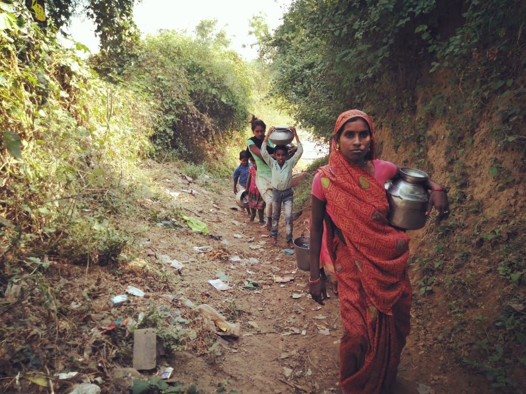 Increased drinking water crisis in tribal settlements