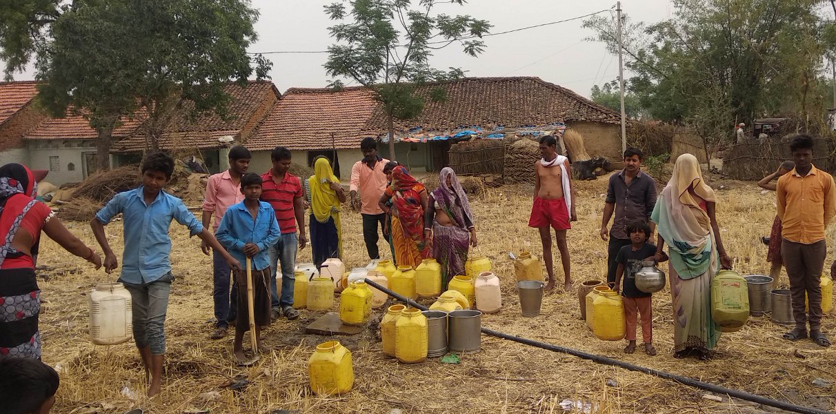 Water scarcity in the lowlands of Rewa district