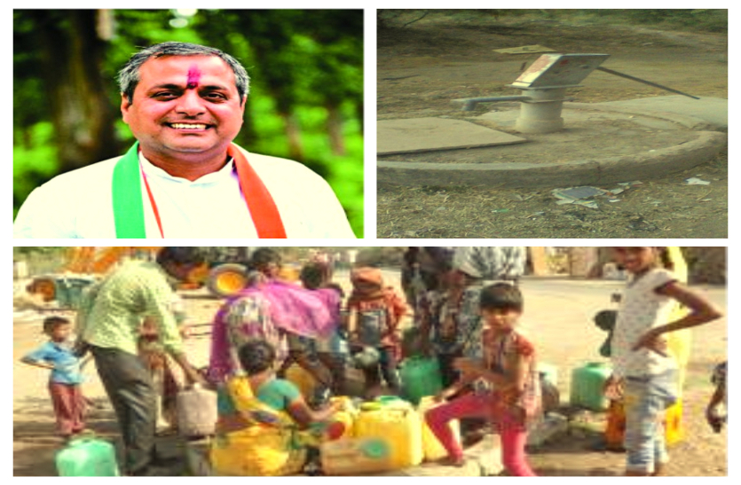 bilaspur shailesh pandey on water problem