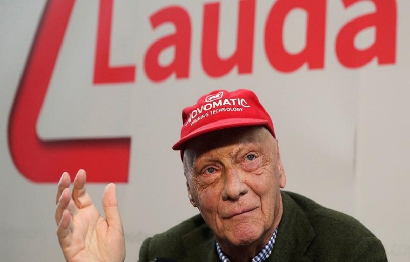 Formula 1 champion Niki Lauda