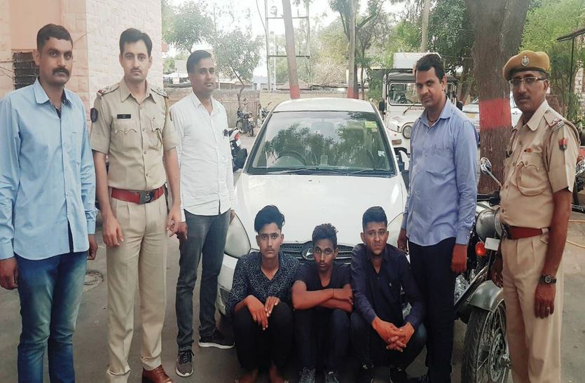 Car stolen after releasing from jail, Police caught in five hours