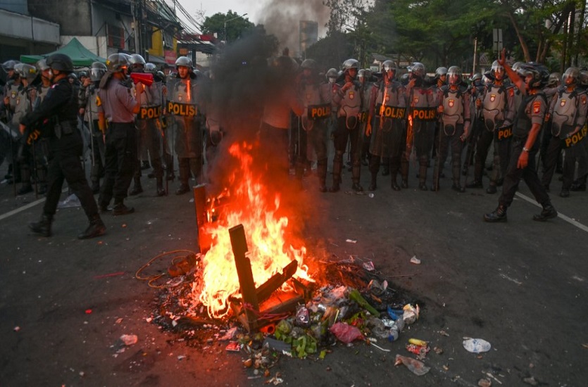unrest in Indonesia