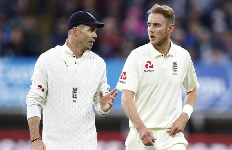 James Anderson and Stuart Broad