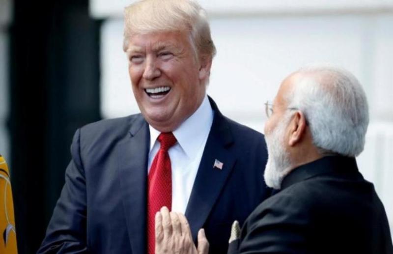 डोनाल्ड ट्रंप और नरेंद्र मोदी