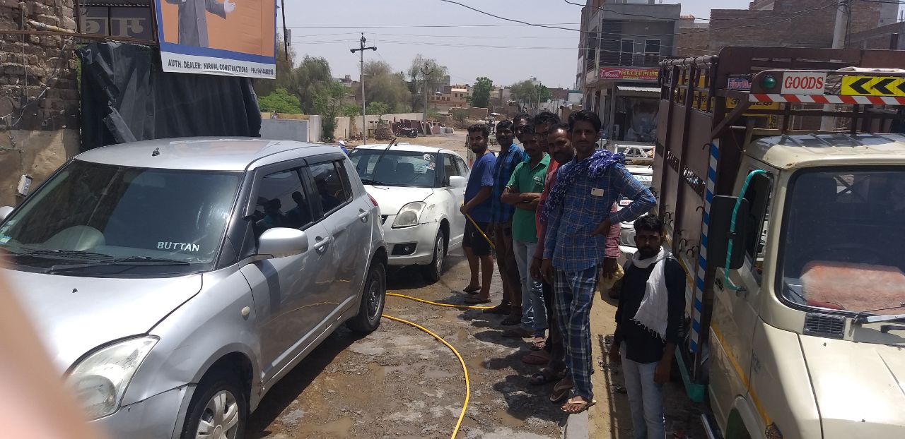 car washing