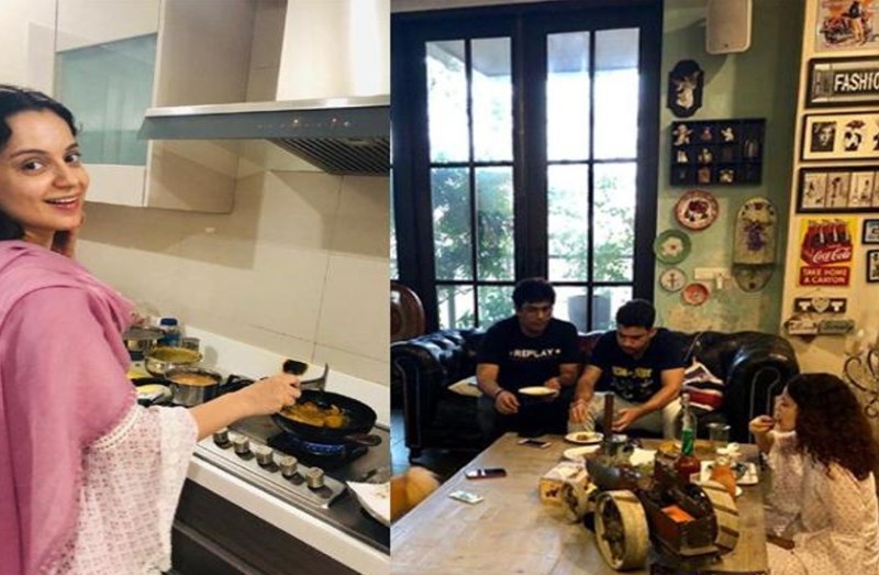 बीजेपी की जीत पर बेहद खुश नजर आईं कंगना रनौत, अनोखे अंदाज में मनाया मोदी की इस जीत का जश्न