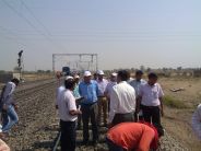 Electric engine ran at 112 speed between Satna and Sagma
