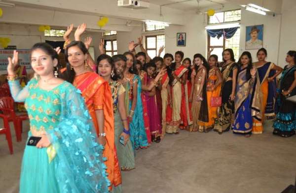 Organizing Farewell Party at Girls College katni