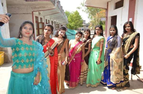 Organizing Farewell Party at Girls College katni