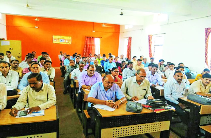 education department organised exam for check teachers performance