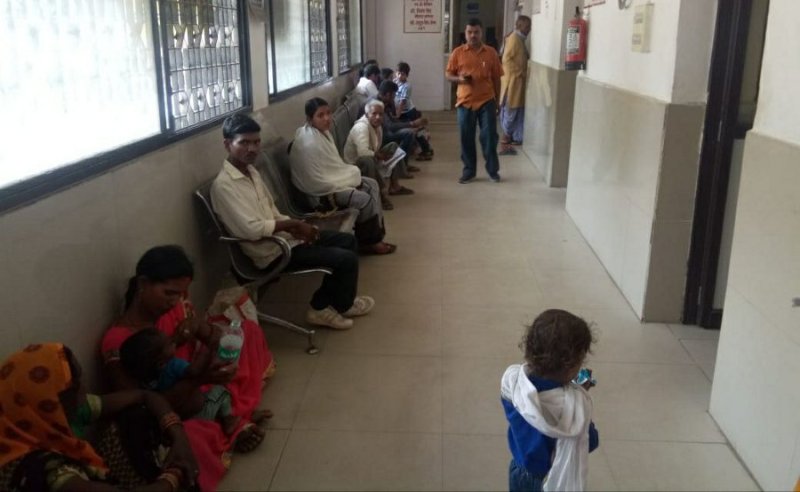 Doctor of children from OPD in Singrauli district hospital disappeared