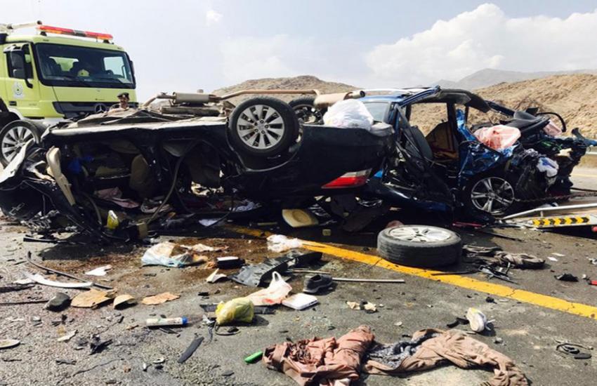 road accident in saudi