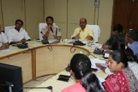 Officers who reached the meeting without homework