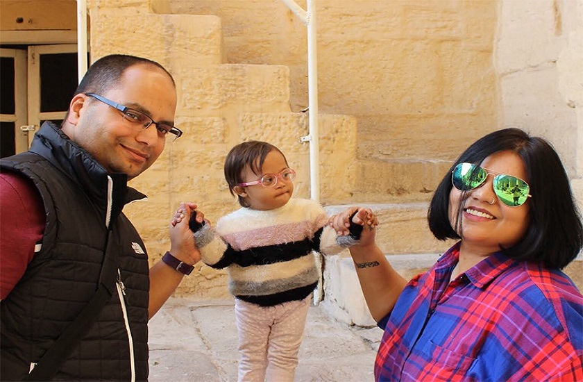 indian couple adopted a daughter with downs syndrome