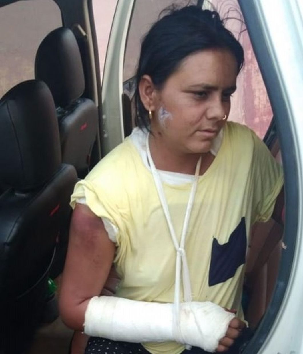 Wife beaten for not giving five lakh rupees