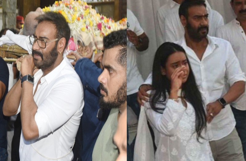 दादाजी की प्रेयर मीट में फूट-फूटकर रोने लगी निसा, हुआ ऐसा बुरा हाल, तुरंत अजय देवगन ने बेटी को भेज दिया घर