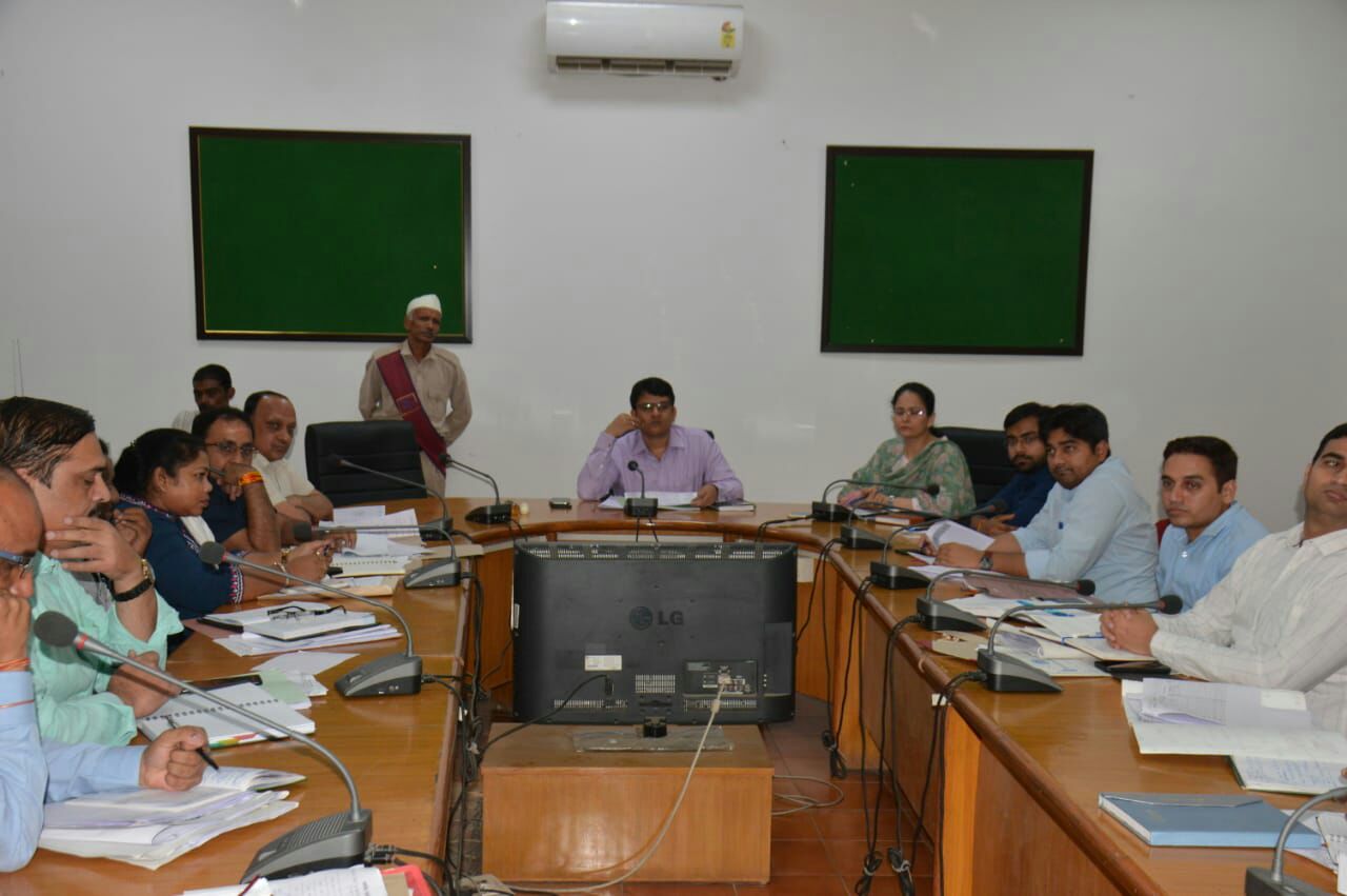 he collector asked all the departmental officials to keep an eye on the flood control and disaster management's preparedness in their area and availability of necessary equipment for relief and rescue. 