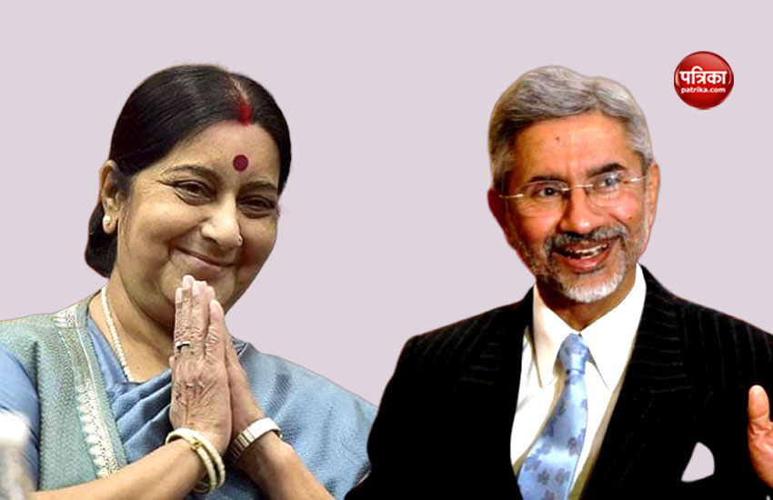 sushma and S Jaishankar