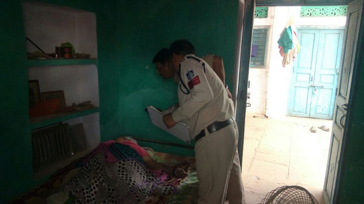 Looting, murder, old man, crime, police action, shivpuri, shivpuri news, , shivpuri news in mp
