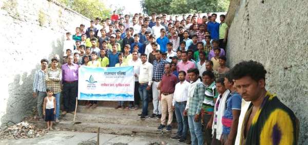 POHTO STORY: Under the Amritan Jalm Abhiyan, the workers have shed sweat, watch in the bagher