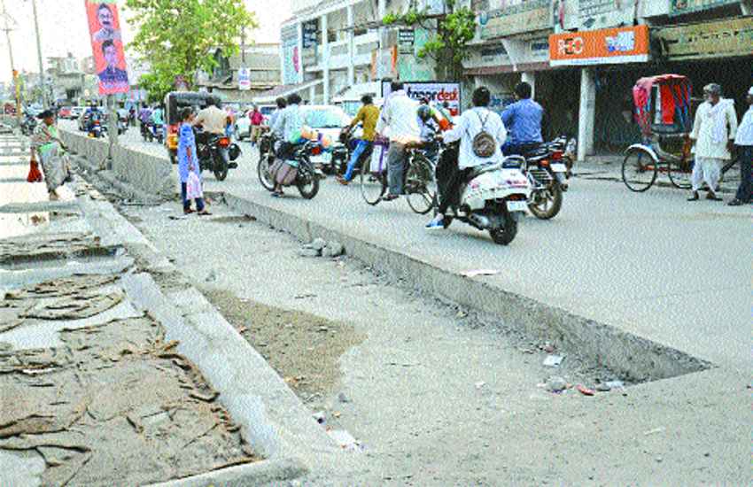 Inadequate construction of roads will cause trouble in the rain