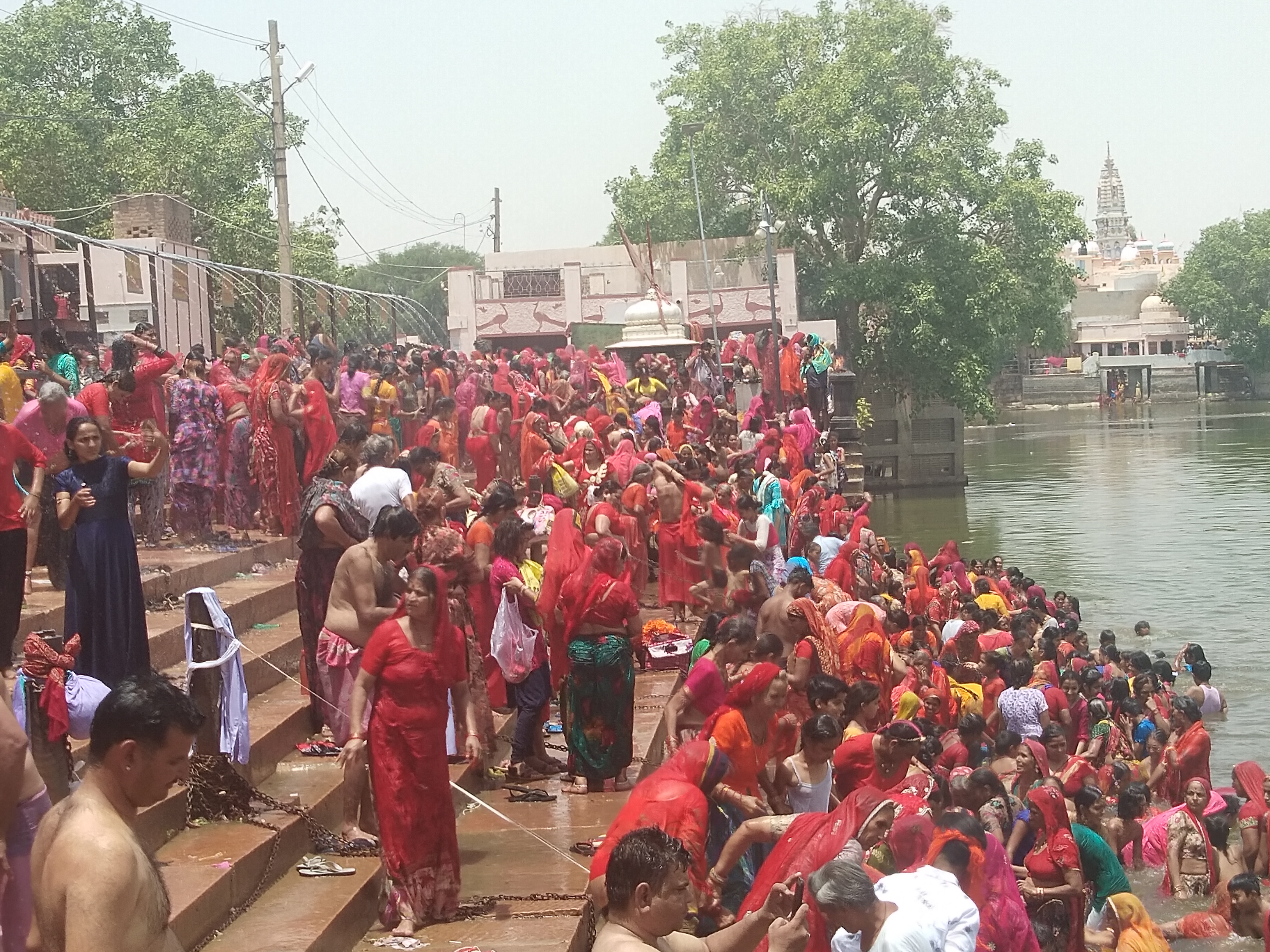 Bikaner: Duplication of faith in Kapil lake