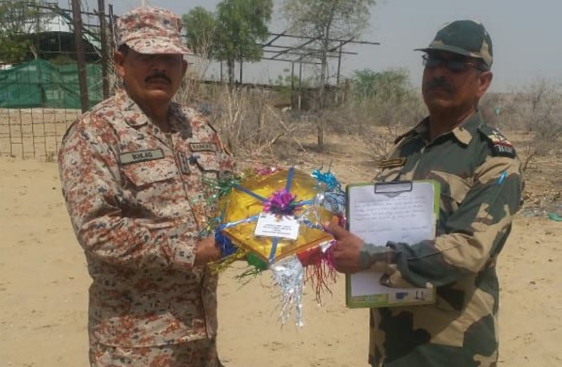 Pakistan send Sweets to India for EID Mubarak