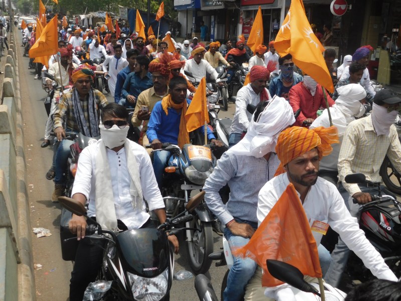 Virat Kshatriya Mahasabha and Rally Rajput organized rally