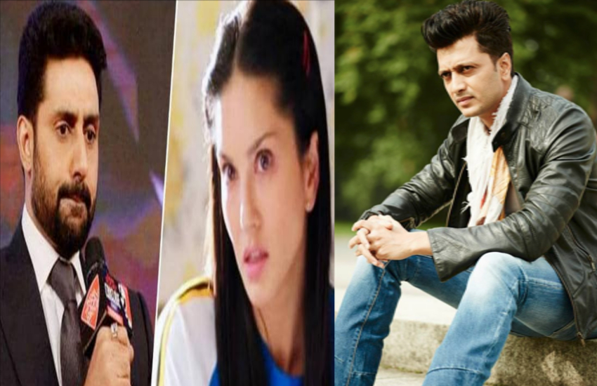 Sunny Leone Abhishek Bachchan Ritesh Deshmukh
