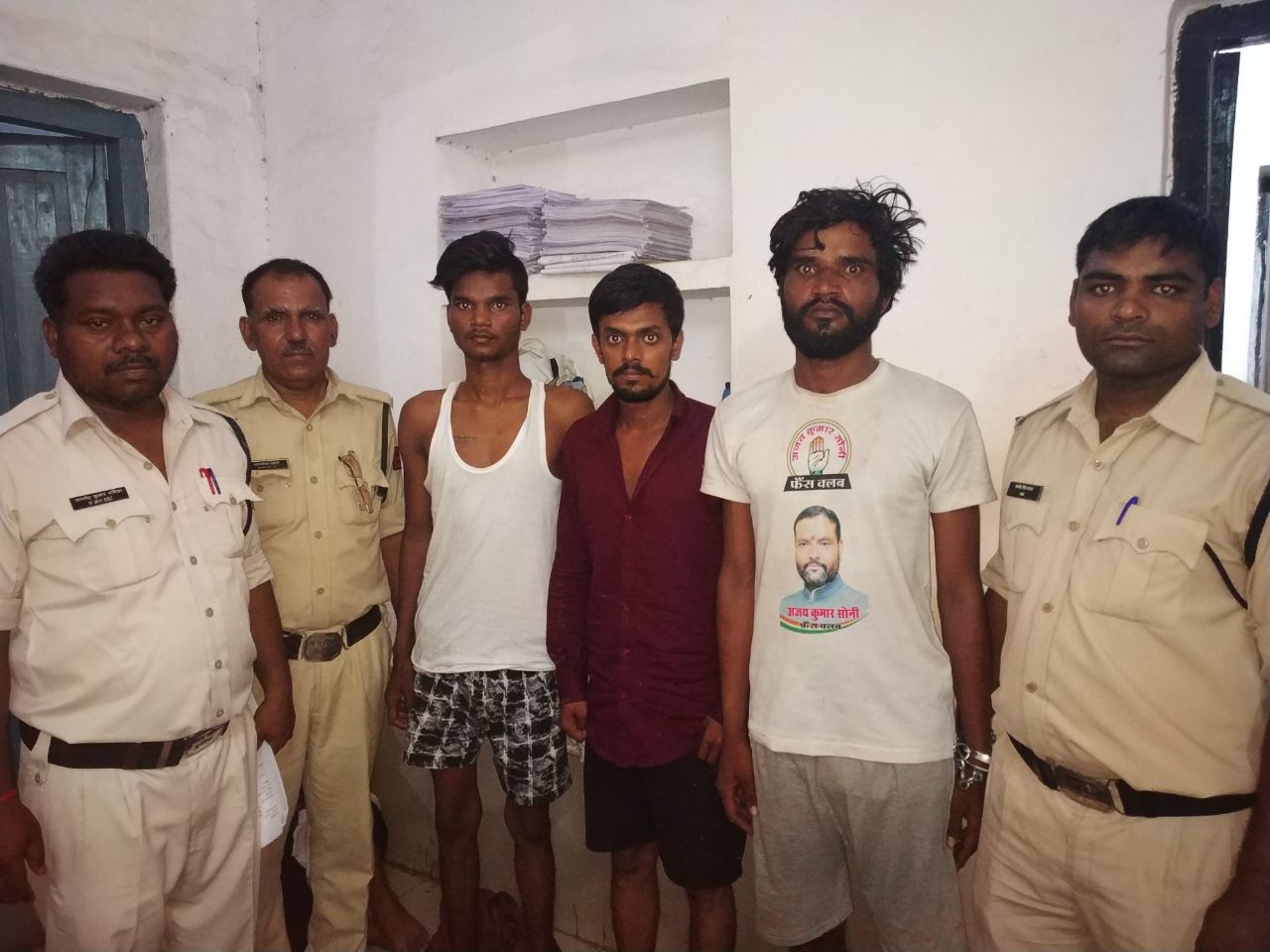 District Badar's three accused were living in their own house