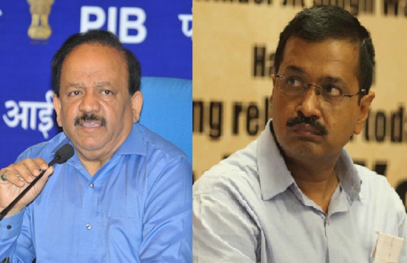 Harsh Vardhan and Arvind Kejriwal
