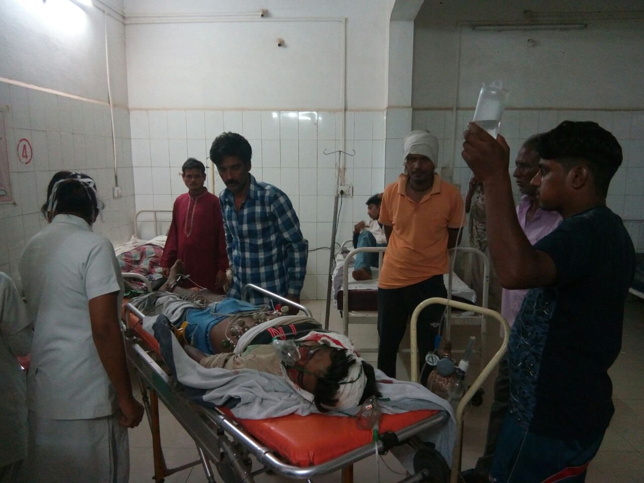 Monkey, spouse, assault, wounded, death, accident, shivpuri, shivpuri news, , shivpuri news in mp